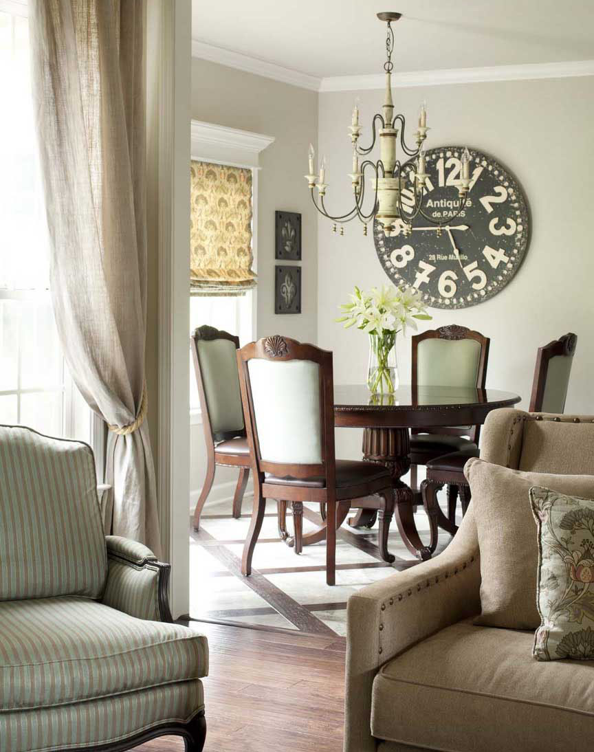 Decorate Large Empty Space With Oversized Wall Clocks | Home ...