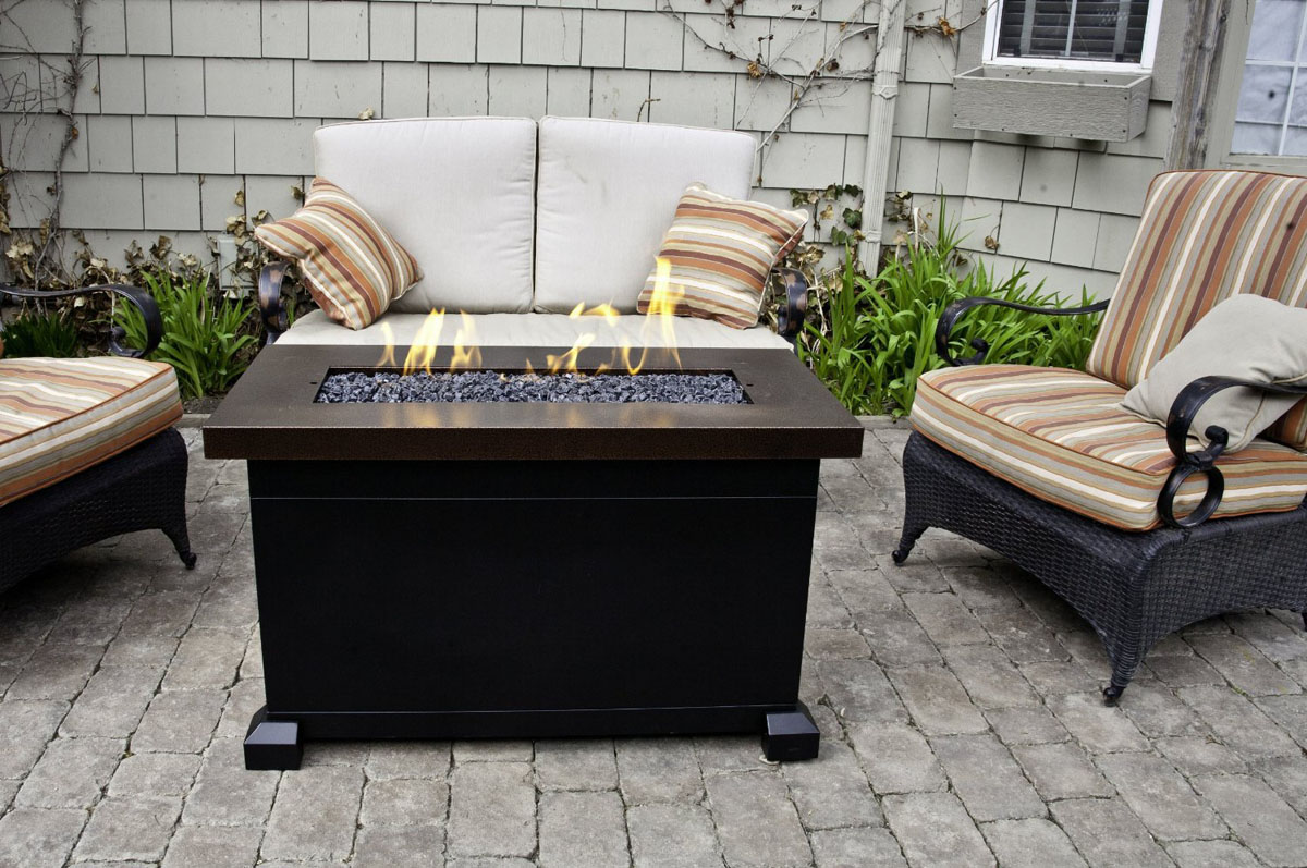 Outdoor Gas Fire Pit